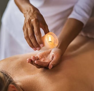 Candle Massage at Studio 9 Unisex Spa & Salon in Ambattur, Chennai