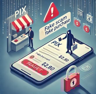 O Golpe da Compra Falsa com Pix é um esquema recorrente em plataformas de vendas online, redes sociais e até aplicativos de m