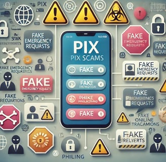 Golpes com Pix: Conheça Outros Esquemas e Como se Proteger O Pix transformou a forma como realizamos pagamentos no Brasil, t