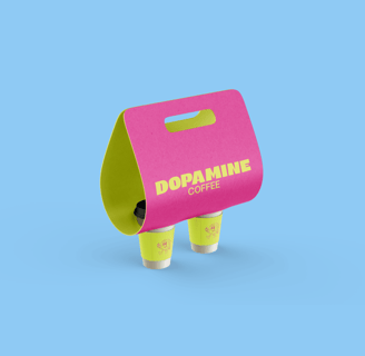 Empaque con Logo Dopamine Coffee