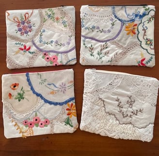 Vintage Embroidery Bags