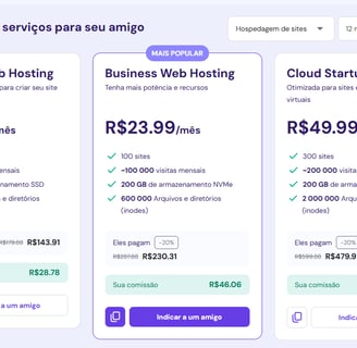 hostinger o melhor custo-benefício