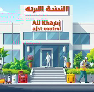 شركة مكافحة حشرات بالخرج
