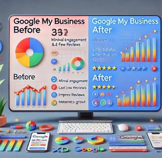 Caso práctico de un negocio en Almería que mejoró su visibilidad optimizando Google My Business.