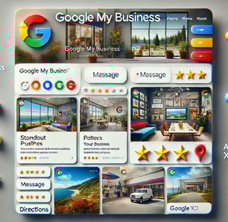 Ficha optimizada de Google My Business para SEO local en Almería.