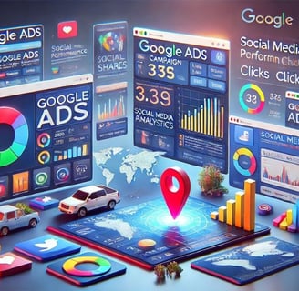 Herramientas digitales como Google Ads para maximizar la presencia local de un negocio.