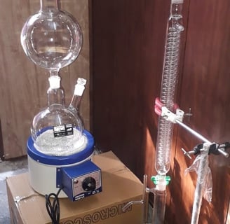 #steam disstilation-apparatus