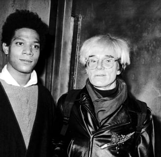 Andy Warhol e Jean-Michel Basquiat.