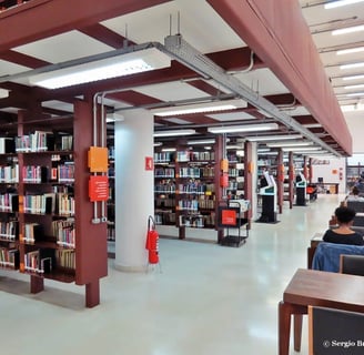 Biblioteca Mário de Andrade é um tesouro cultural no coração de São Paulo.