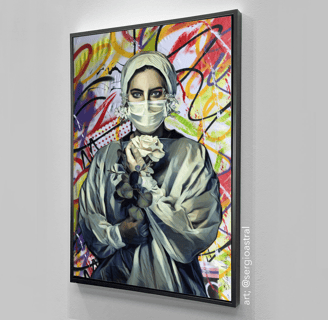 Obra do Artista plástico Sérgio Astral
