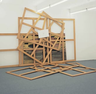 Obra do artista, Giulio Paolini.