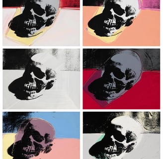 'Skull' (1976) by Andy Warhol
