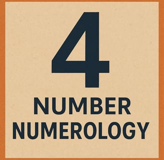 4 numerology