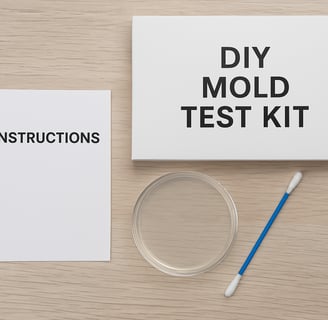 DIY mold test kit for home