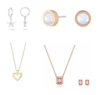Boucles d'oreilles et colliers pour femmes