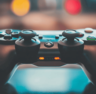 a video game controller controller with two controllers