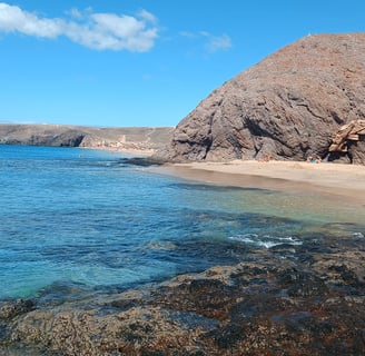 Playa de Papagayo a Lanzarote