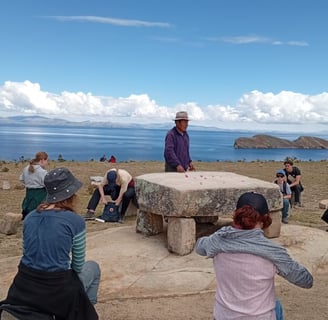 Siti archeologici Inca nel nord di Isla del Sol