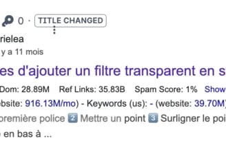 SEO sur instagram