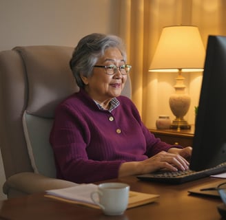 Woman writing her own legacy story!