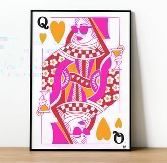affiche la dame au spritz