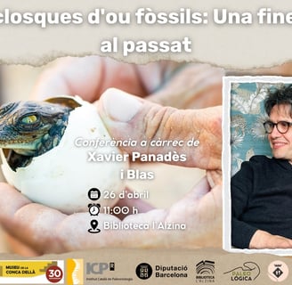 Cáscaras de huevo fósiles. Charla a cargo de Xavier Panadès