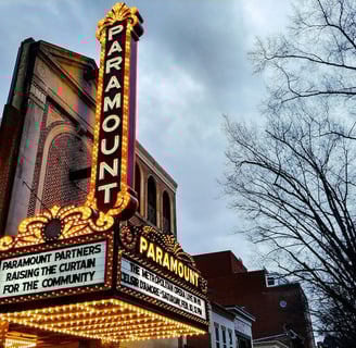 The Paramount Theatre in Charlottesville Virginia