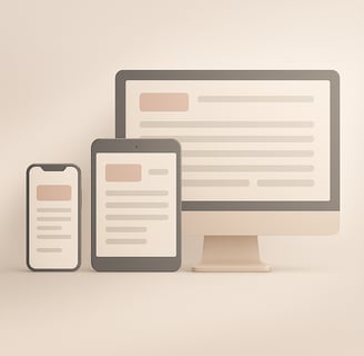Responsive design σε όλες τις συσκευές για επαγγελματικές ιστοσελίδες τύπου Elegant Site
