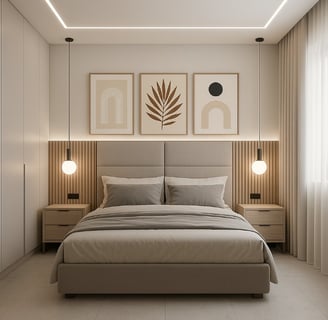 Quarto aconchegante