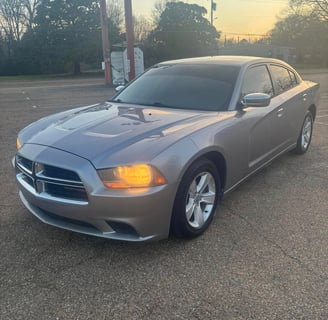 gray dodge charger