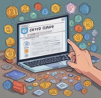 a pile of bitcoins sitting on top of each other