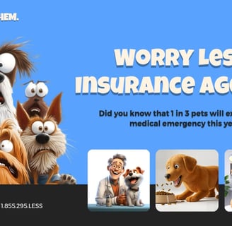 A smiling dog with a veterinarian highlighting the benefits of pet insurance.