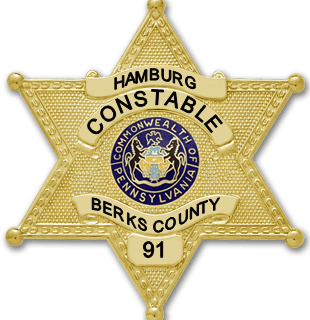 Hamburg Borough Constable Badge