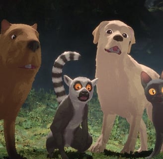 Flow (2024) the best animated oscars 2024