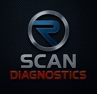 a logo for a company that is looking like a scan diagnostic