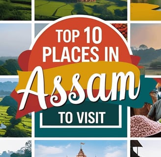 Top 10 Places in Assam