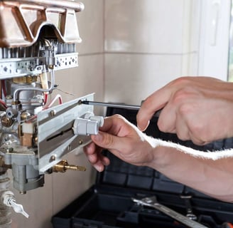 Service water heater Gas