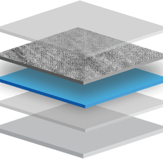 metallic layers