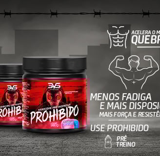 3VS Nutrition Pré-Treino Prohibido