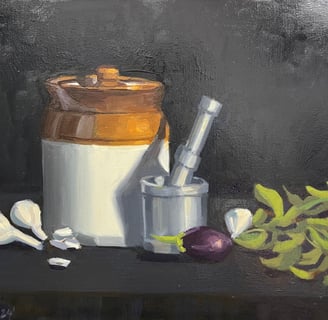 Second color pass for still life