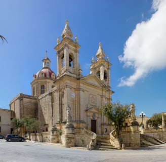 Sannat Parish Church, Gozo.