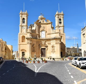 Gharb parish church.