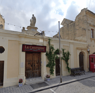 La Couronne, Fictional Bar from The Madame Blanc Mysteries. 