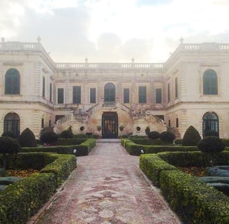 VIlla Francia, viewed from its back garden.