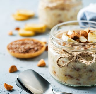 Apple Cinnamon Overnight Oats