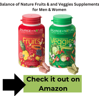 Balance of Nature Fruits & and Veggies Supplements for Men & Women