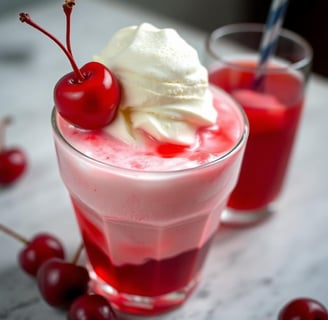 Cherry Soda Float