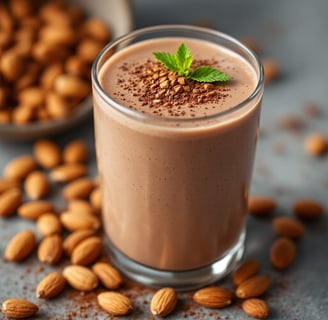 Chocolate Almond Smoothie