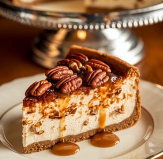 Cinnamon Pecan Cheese Cake