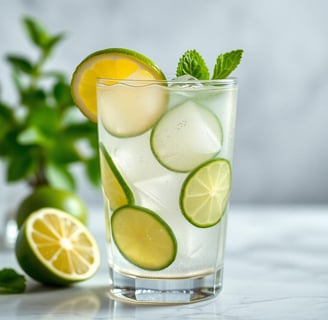 Cucumber Lime Spritzer